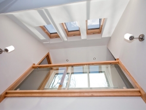 Galleried landing gives plenty of light at Anderson House.