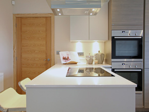 Kitchen in the showhome at SummerFord, Ingbirchworth