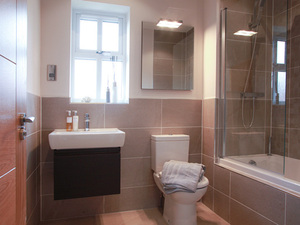 Bathroom in showhome - Braeburn Mews, Bawtry