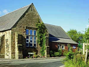 The local school just down the road from Swaine Meadow.