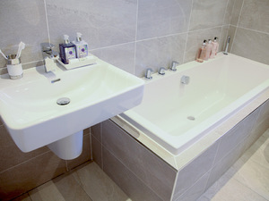 Bathroom in the showhome at SummerFord, Ingbirchworth
