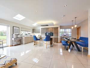 Fully integrated SieMatic kitchen at Stocksmead