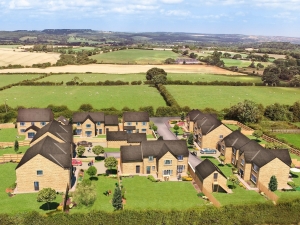 How the Swaine Meadow development will look when complete.