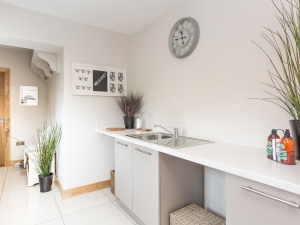 Contemporary mudroom / utility at Stocksmead, Stocksmoor