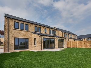 Exterior of a new home at Stocksmead