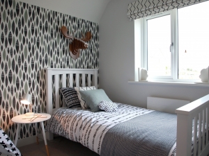 Example of spacious bedroom at Swaine Meadow.