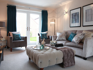 Living room in showhome - Braeburn Mews, Bawtry