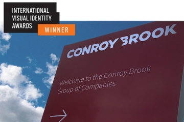 Conroy Brook branding wins international visual identity award