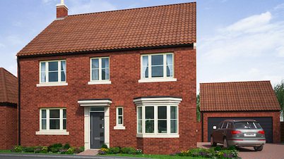 The Bramley - 4 bed home with detached garage at Braeburn Mews