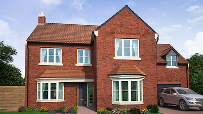 The Chaceley - 4 bed home with integral garage at Braeburn Mews