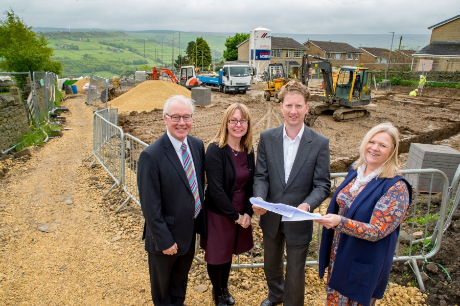 New affordable homes in Upperthong, Holmfirth