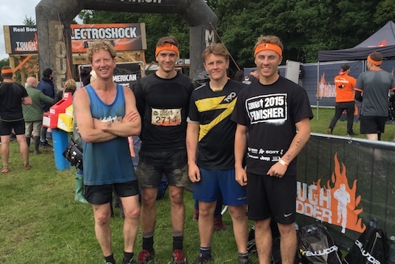 Conroy Brook team take on the Tough Mudder challenge